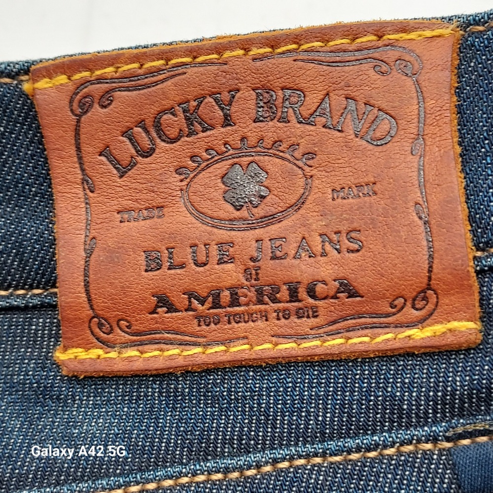 Lucky Brand Charlie Skinny Jeans Womens 2/26 Dark Wash Indigo Denim Pants - Picture 6 of 8